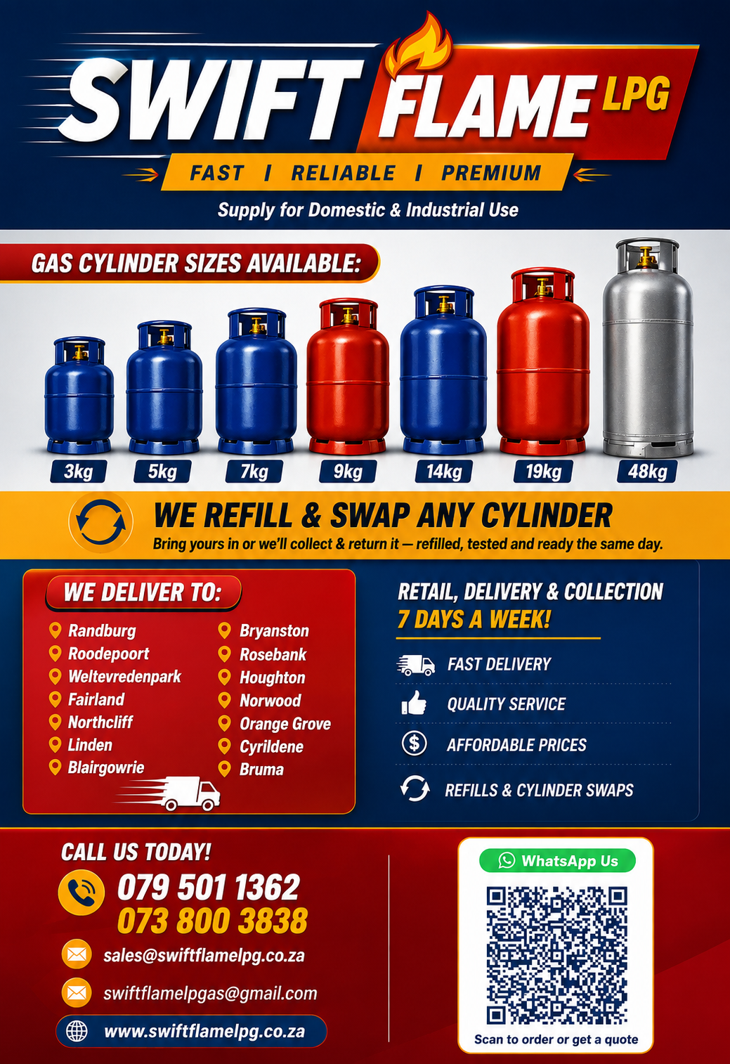Use the Swift Flame LPG pamphlet image here